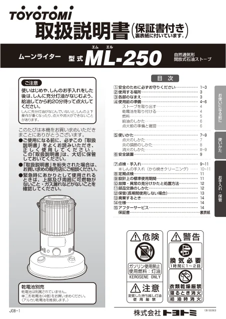 toyotomiトヨトミ ML-250